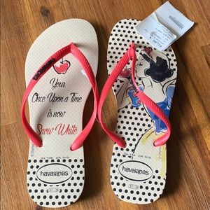 Havaianas Snow White Slim Sandals